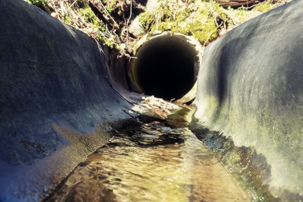 Drainage Swale Installation in Longmont