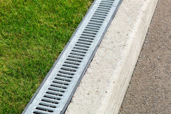 Courtyard Drain Installation in Longmont